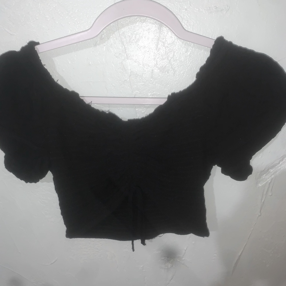 Love tree medium crop top